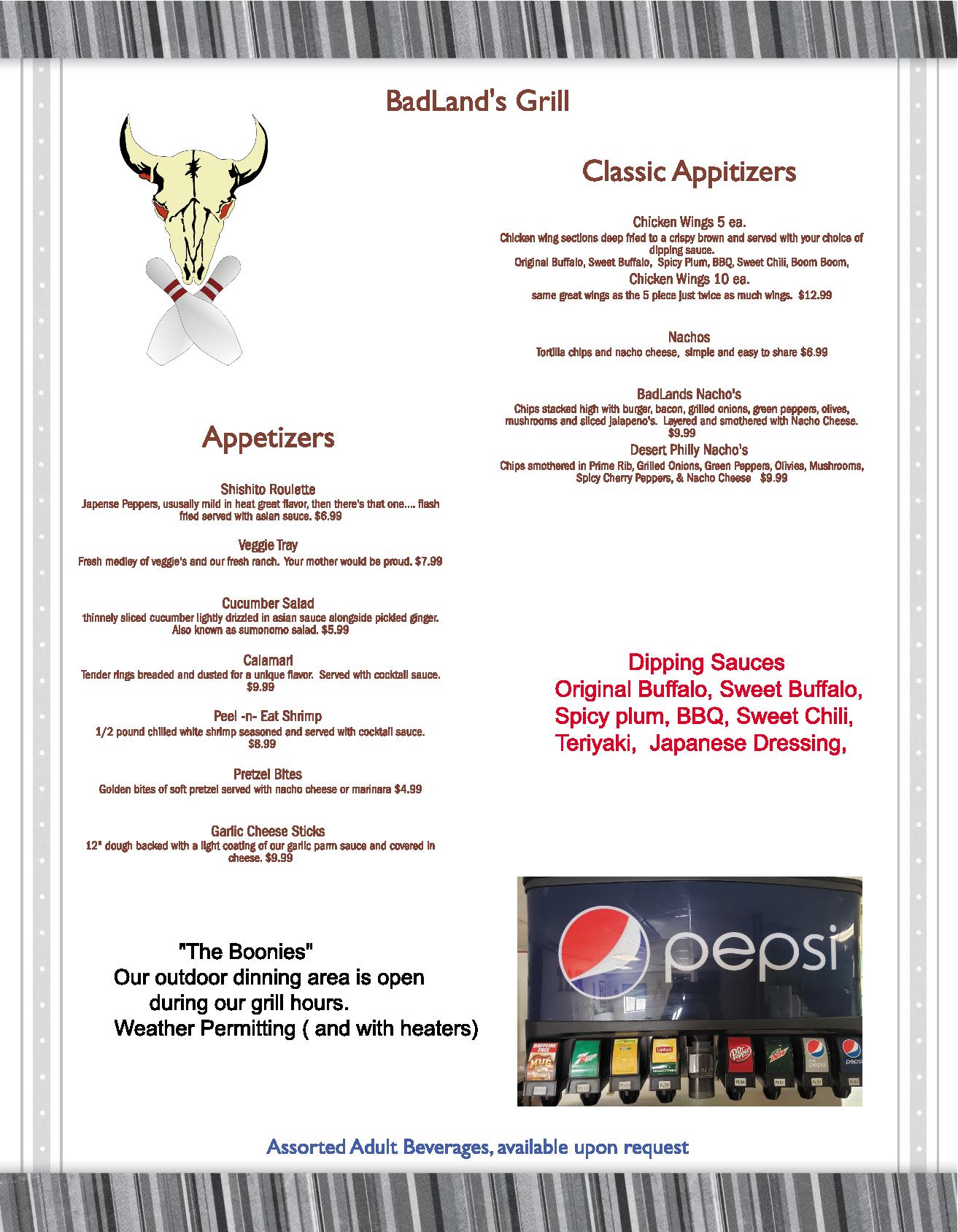 BADLANDS GRILL BadLands Lanes